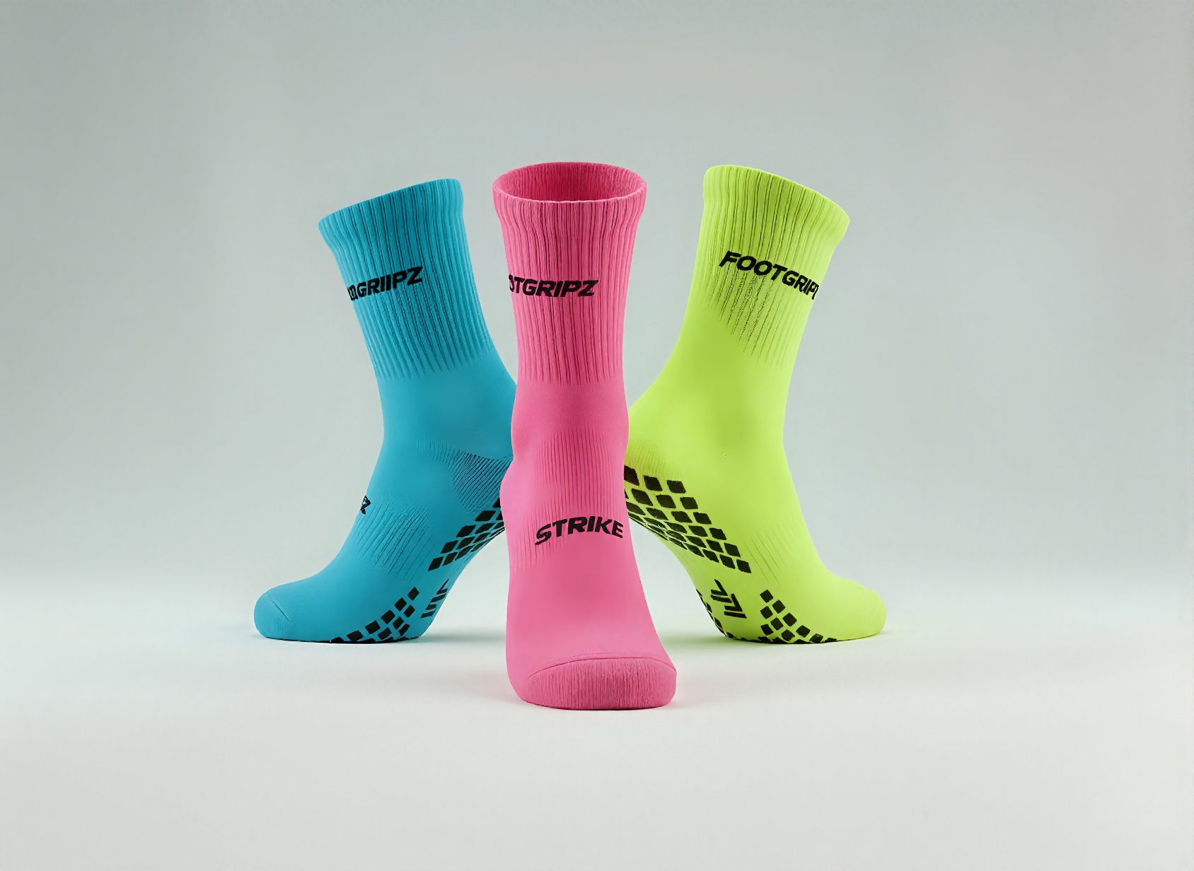 Footgripz STRIKE – Color Boost 3-Pack